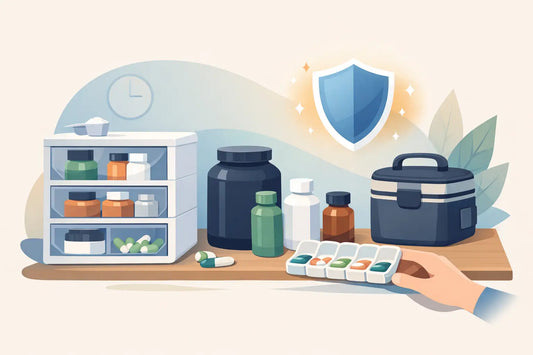 Supplement Storage That Protects Your Routine