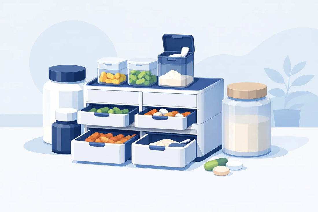 Modular Supplement Organizer, Designed Better