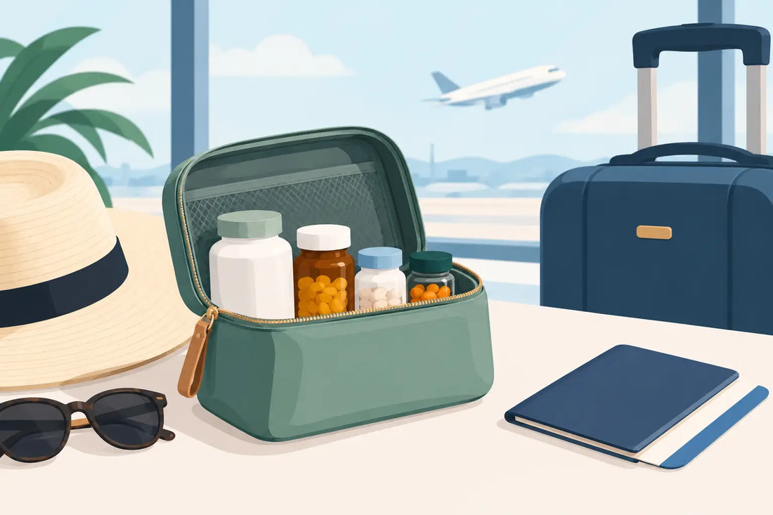 How to Travel With Vitamins Safely and Stylishly