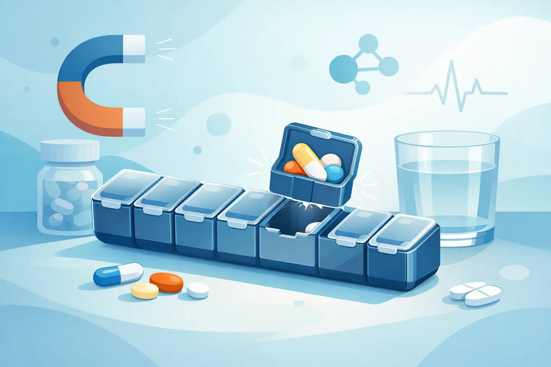 Why a Magnetic Pill Organizer Works Better