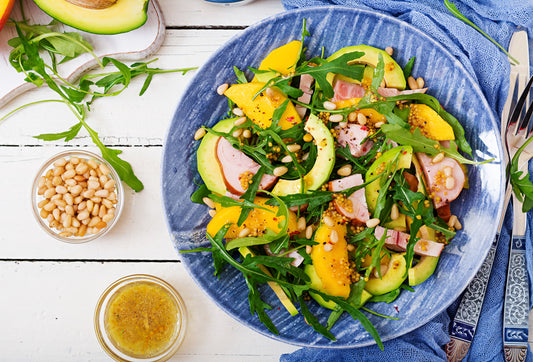 quick and healthy avocado chicken salad
