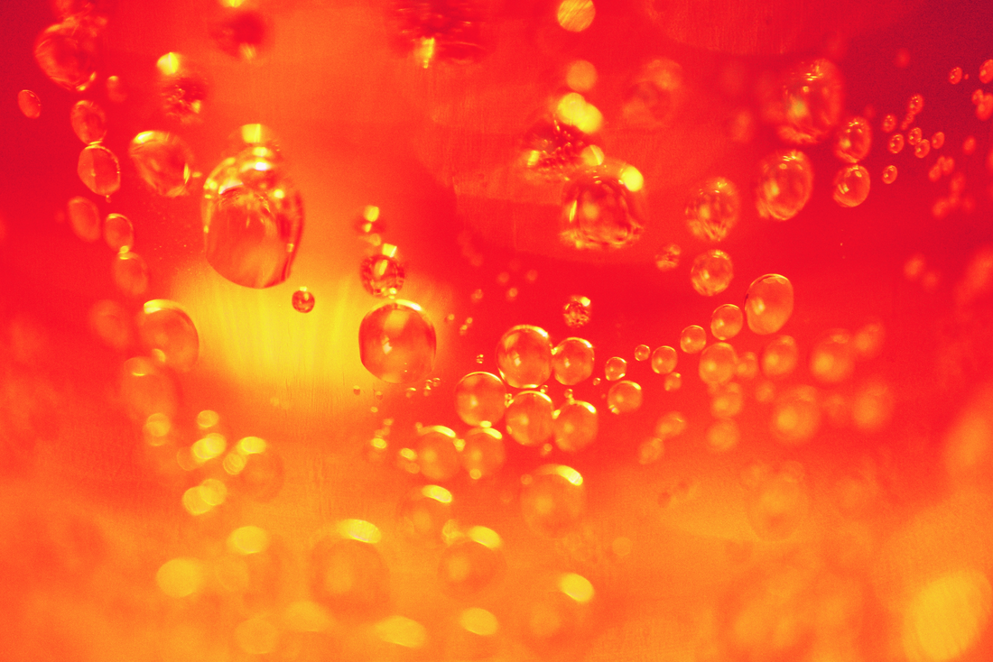 fizzy orange liquid - clean electrolytes