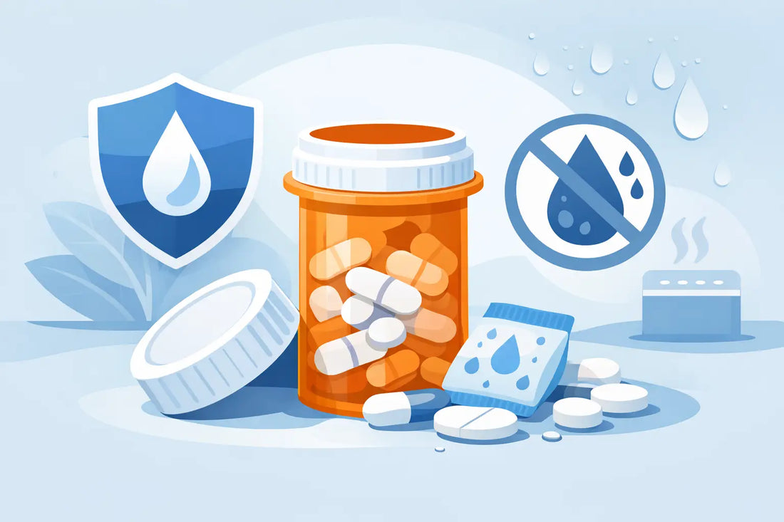 How to Prevent Pill Bottle Moisture Damage
