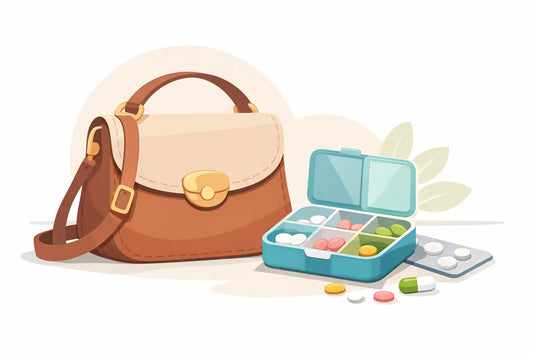 The Right Daily Pill Organizer for Your Purse