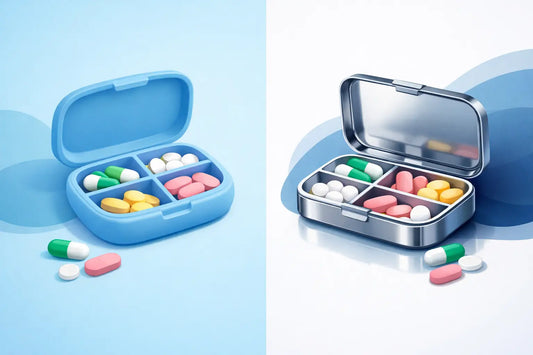 Silicone Versus Metal Pill Cases Compared