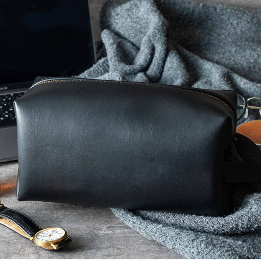 Leather Toiletry Bag